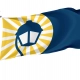 Montgomery, Ohio Flag for Indoor & Outdoor Use - Imagine 1