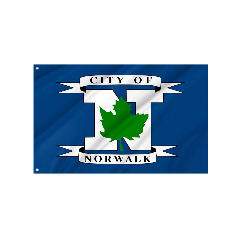 Norwalk City, Ohio Flag for Indoor & Outdoor Use