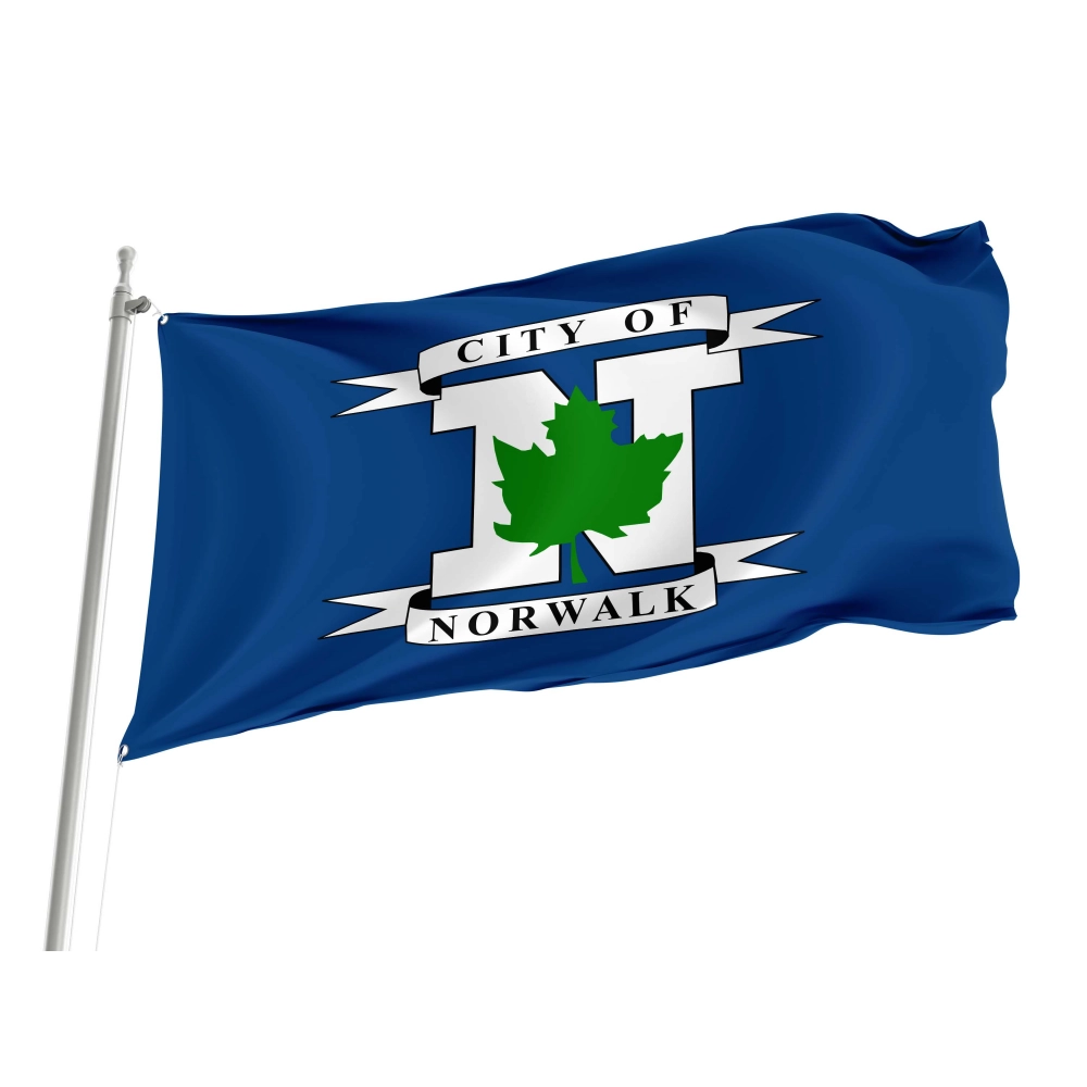 Norwalk City, Ohio Flag for Indoor & Outdoor Use
