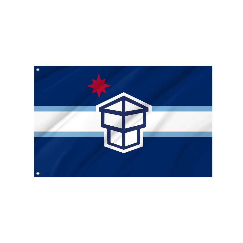 Toledo City Flag for Indoor & Outdoor Use