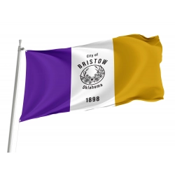 Bristow, Oklahoma Flag for Indoor & Outdoor Use