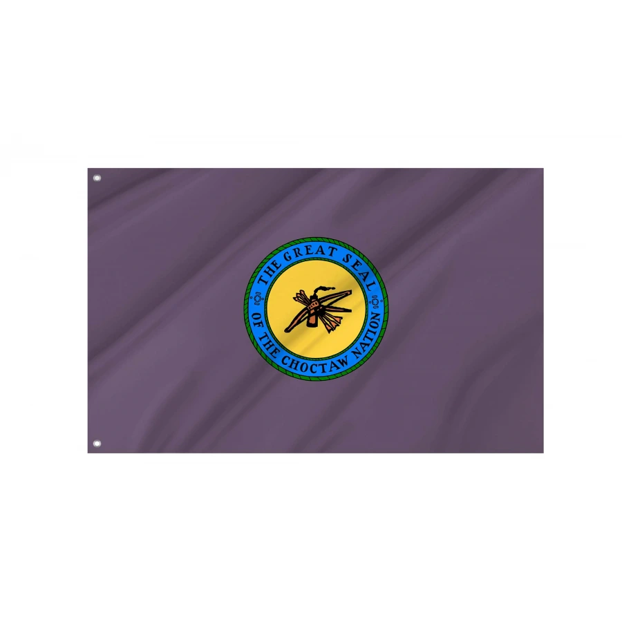 Choctaw Nation, Oklahoma Flag for Indoor & Outdoor Use, USA511
