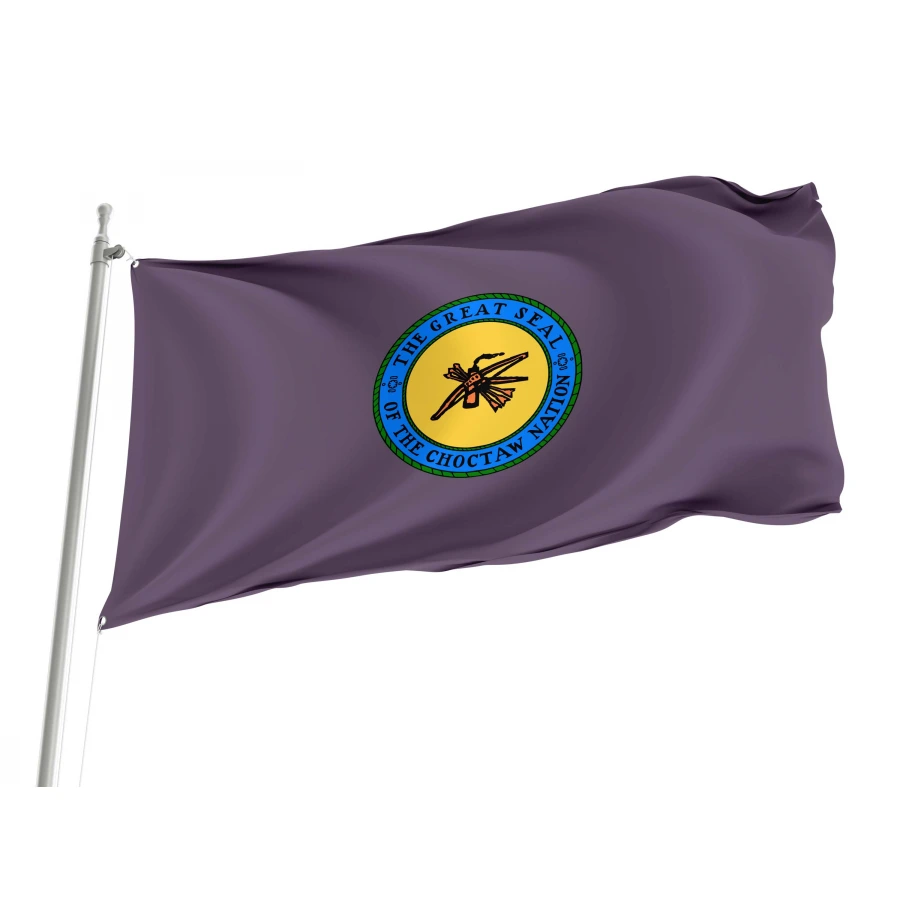 Choctaw Nation, Oklahoma Flag for Indoor & Outdoor Use, USA511