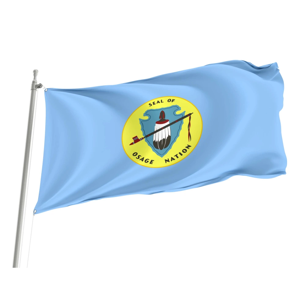 Osage Tribe, Oklahoma Flag for Indoor & Outdoor Use