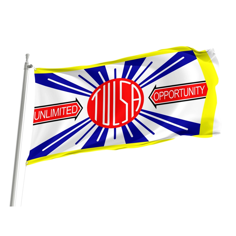 Tulsa (1924-1941), Oklahoma Flag for Indoor & Outdoor Use