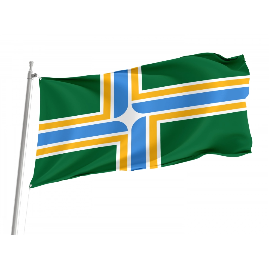 Flag of Portland, Oregon, Patriotic Flags, Unique Design Print, Flags for Indoor & Outdoor Use