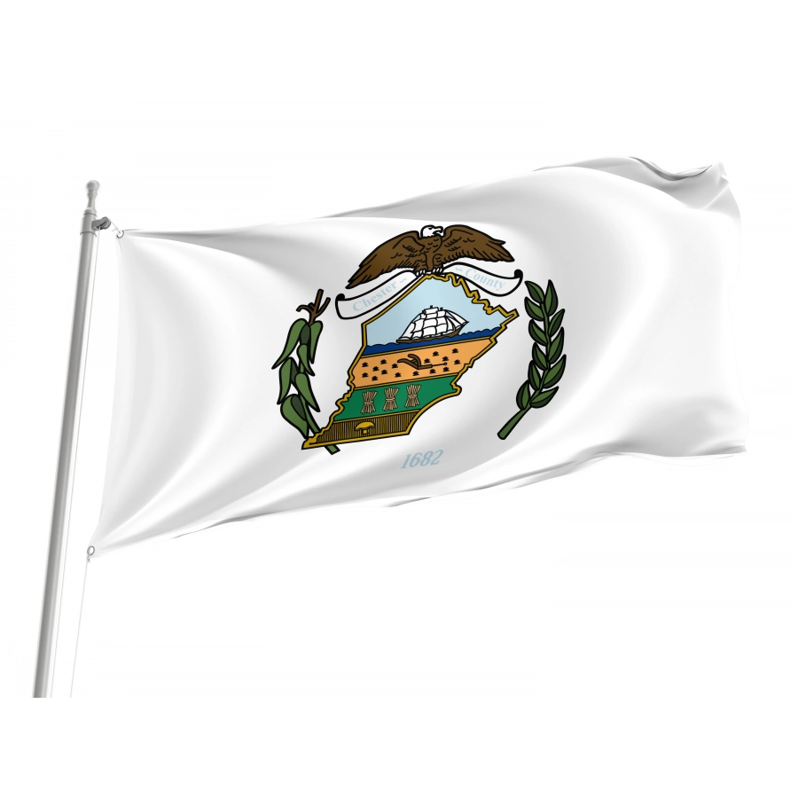 Flag of Chester County, Pennsylvania, Patriotic Flags, Unique Design Print, Flags for Indoor & Outdoor Use