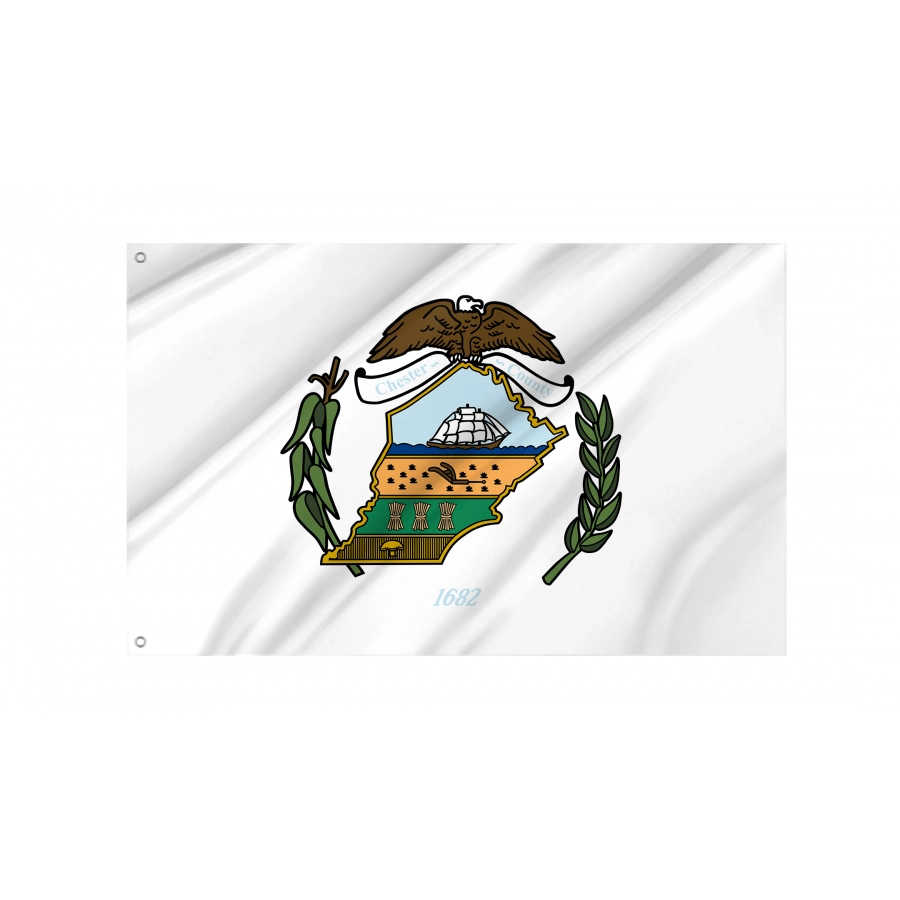 Flag of Chester County, Pennsylvania, Patriotic Flags, Unique Design Print, Flags for Indoor & Outdoor Use