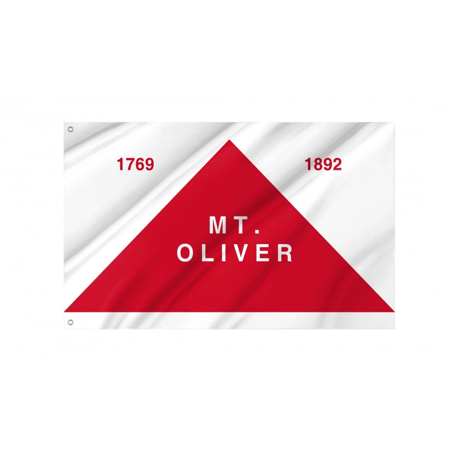 Mount Oliver, Pennsylvania Flag for Indoor & Outdoor Use, USA376