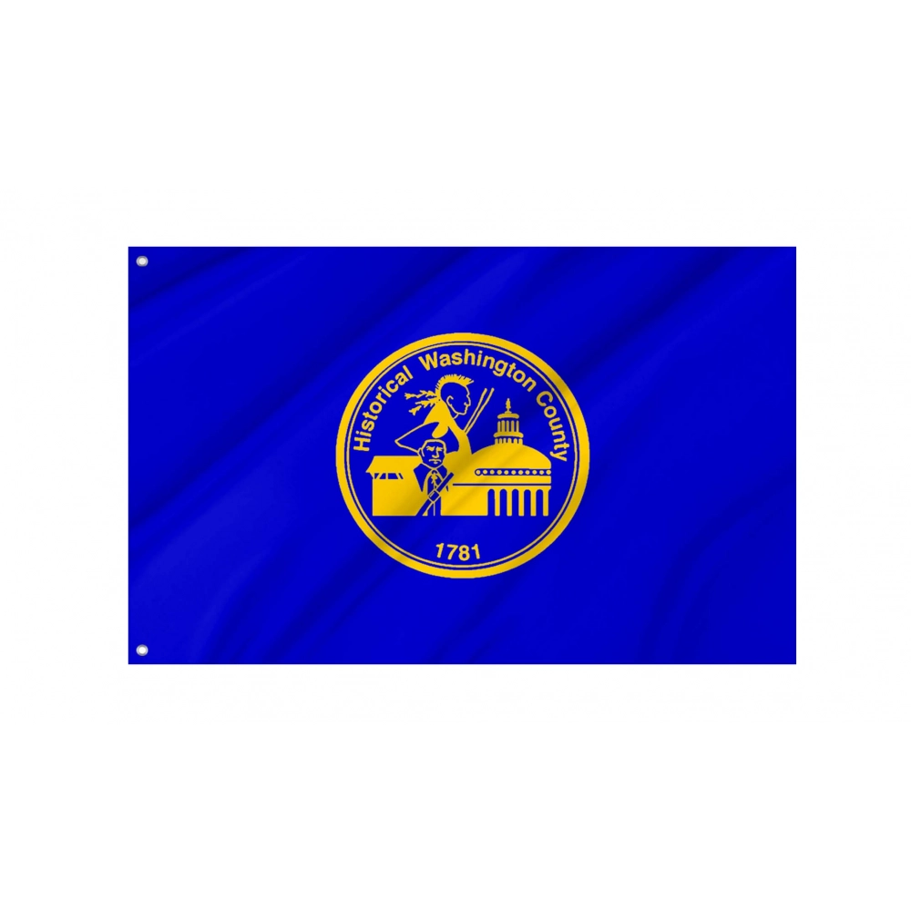 Washington County, Pennsylvania Flag for Indoor & Outdoor Use