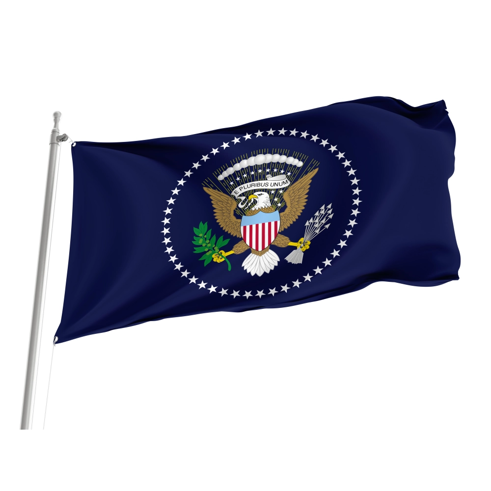 President of the United States Flag for Indoor & Outdoor Use