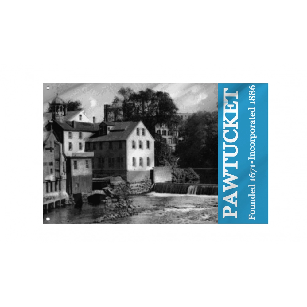 Pawtucket Flag for Indoor & Outdoor Use