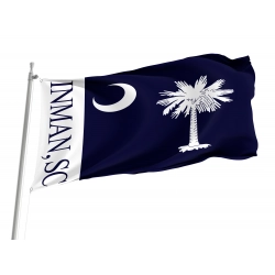 Inman Flag for Indoor & Outdoor Use