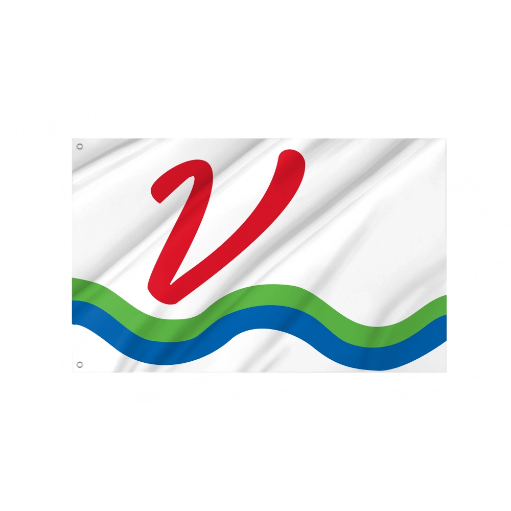 Vermillion Flag for Indoor & Outdoor Use