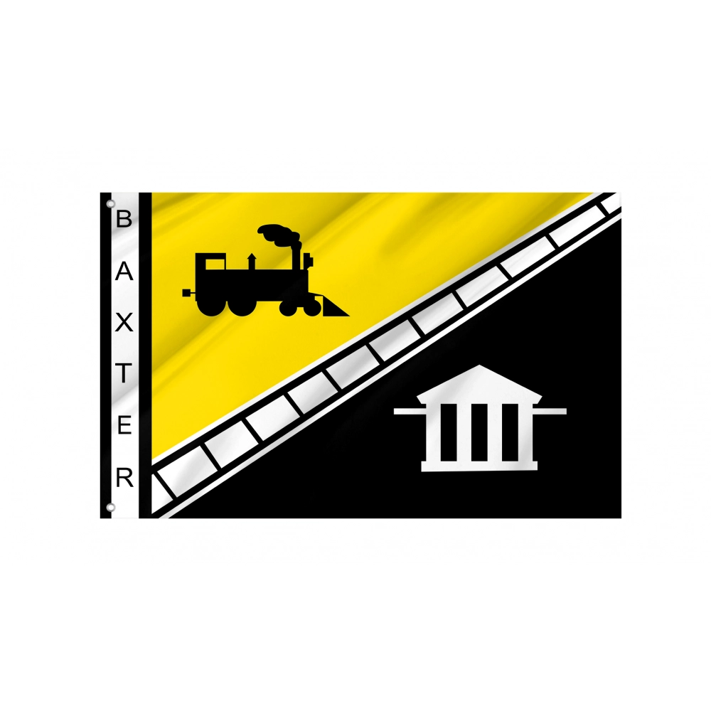 Baxter Flag for Indoor & Outdoor Use Baxter Flag for Indoor & Outdoor Use