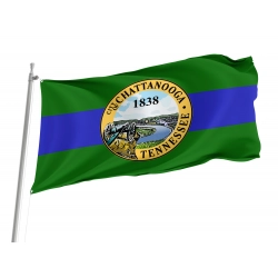 Chattanooga, Tennessee Flag for Indoor & Outdoor Use