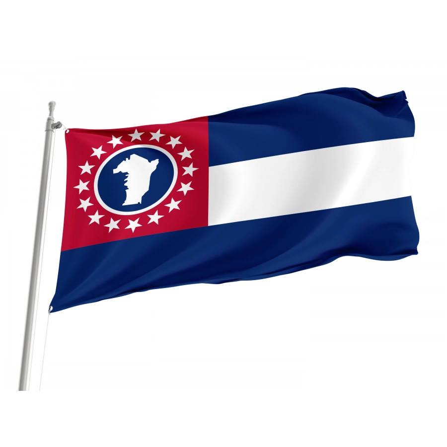 Flag of Cheatham County, Tennessee, Patriotic Flags, Unique Design Print, Flags for Indoor & Outdoor Use