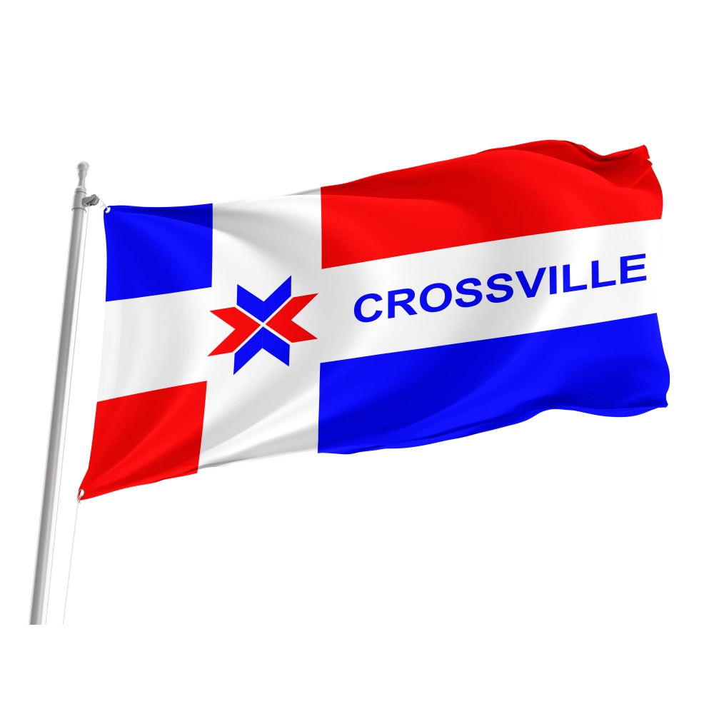 Crossville Flag for Indoor & Outdoor Use Crossville Flag for Indoor & Outdoor Use