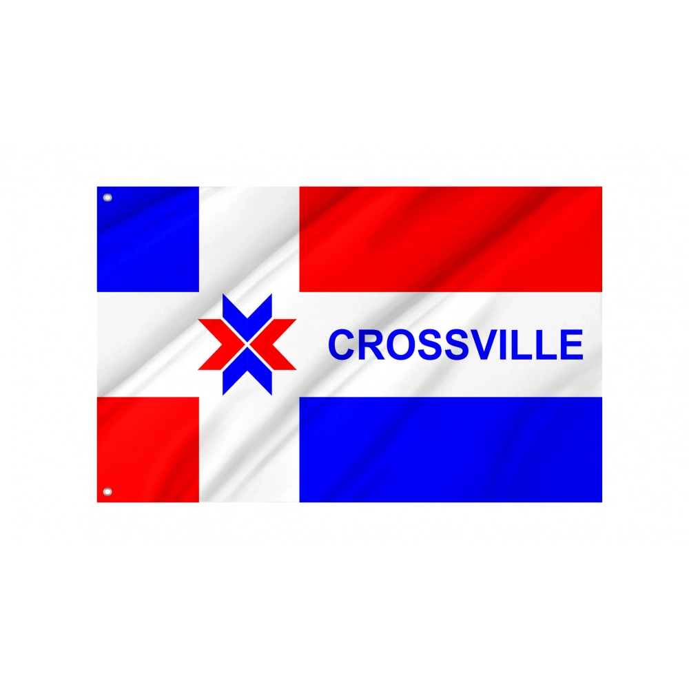 Crossville Flag for Indoor & Outdoor Use Crossville Flag for Indoor & Outdoor Use