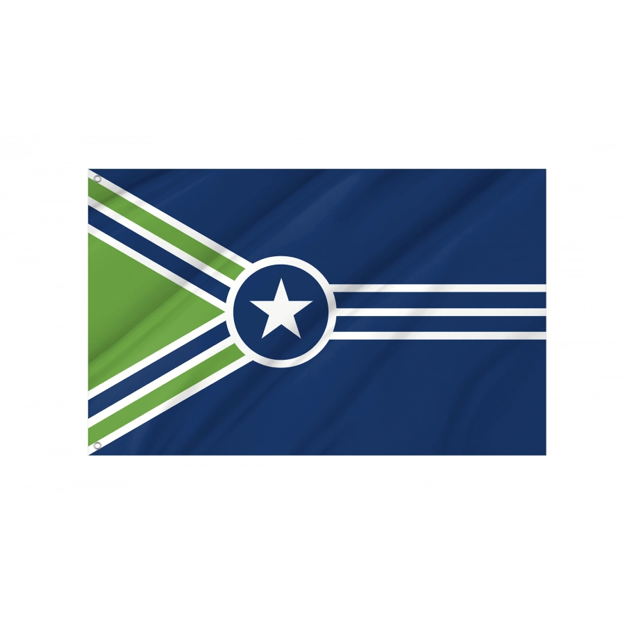 Flag of Jackson, Tennessee, Patriotic Flags, Unique Design Print, Flags for Indoor & Outdoor Use