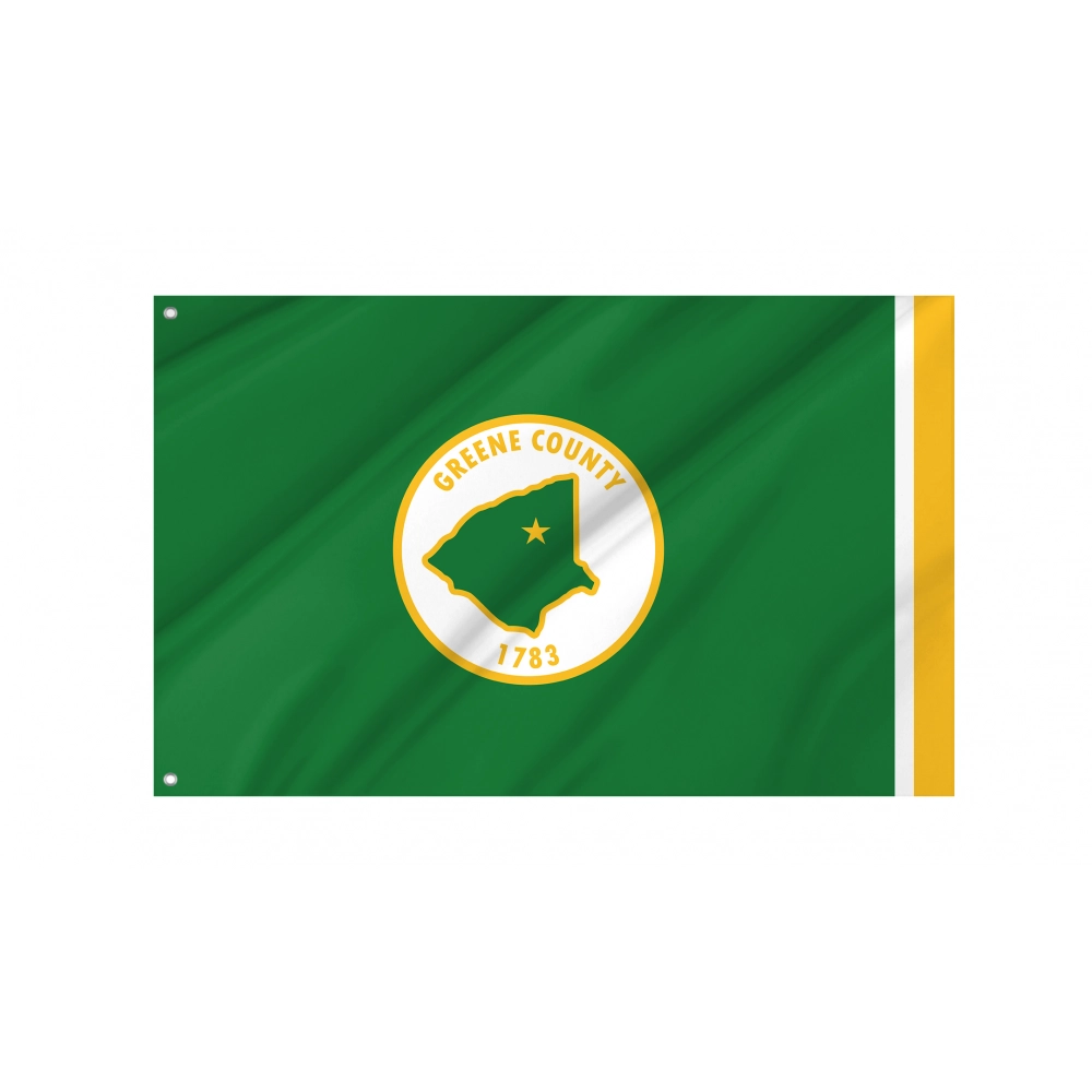 Greene County Flag for Indoor & Outdoor Use