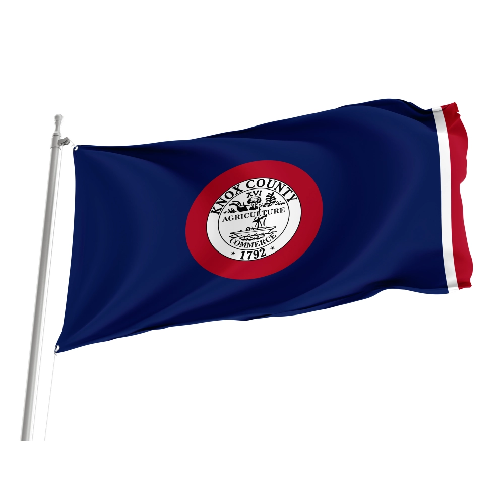Knox County Flag for Indoor & Outdoor Use