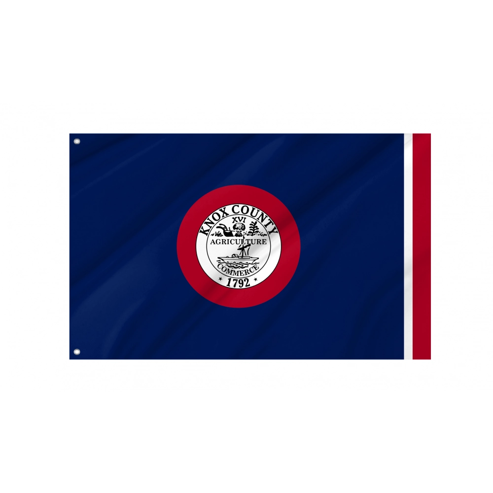 Knox County Flag for Indoor & Outdoor Use