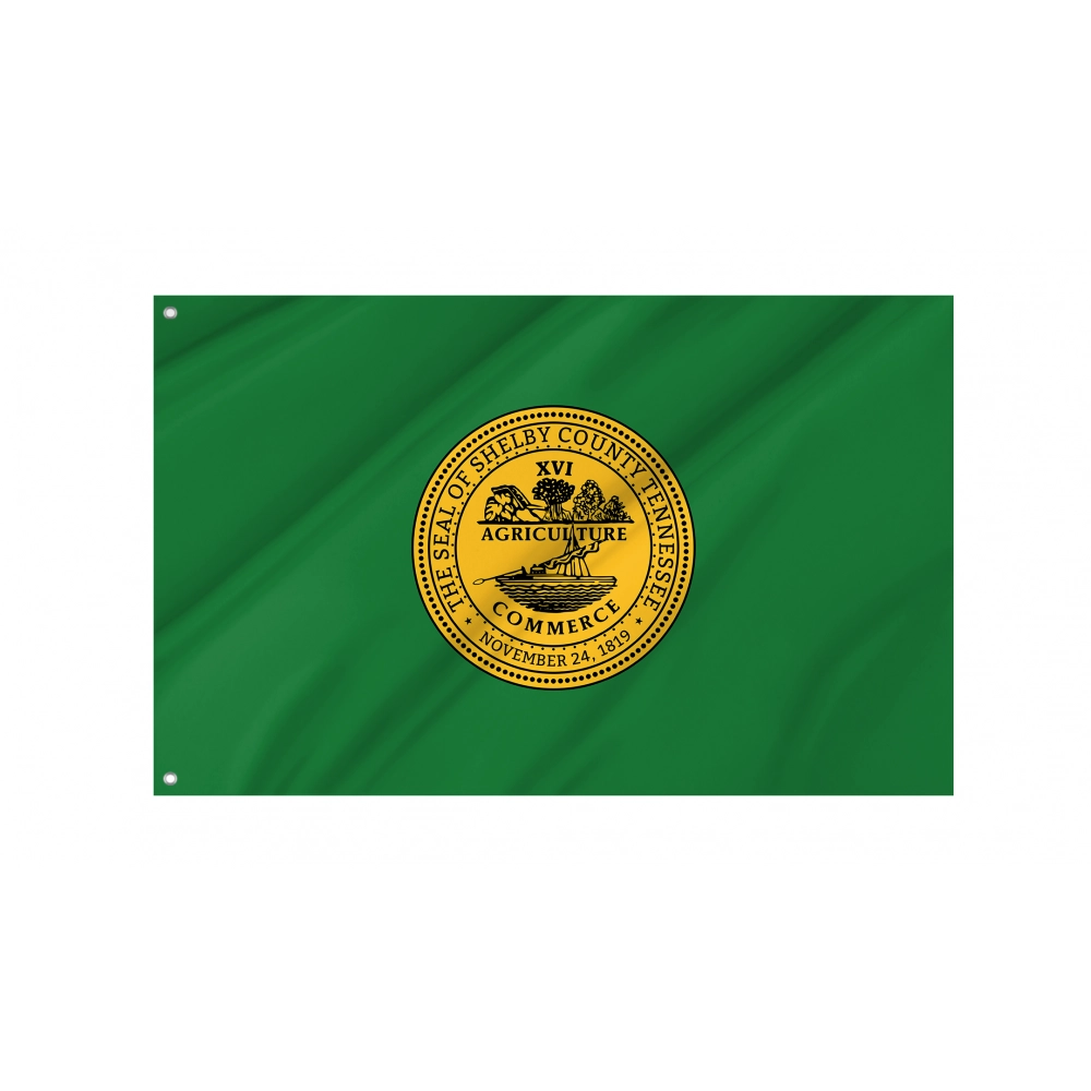Shelby County Flag for Indoor & Outdoor Use