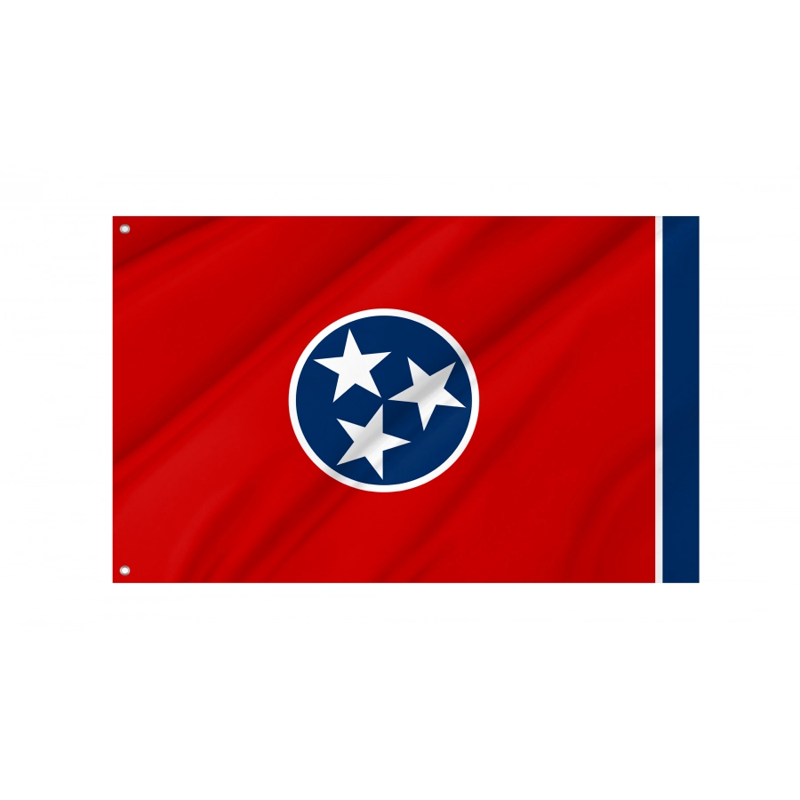 Flag of Tennessee State, Patriotic Flags, Unique Design Print, Flags for Indoor & Outdoor Use