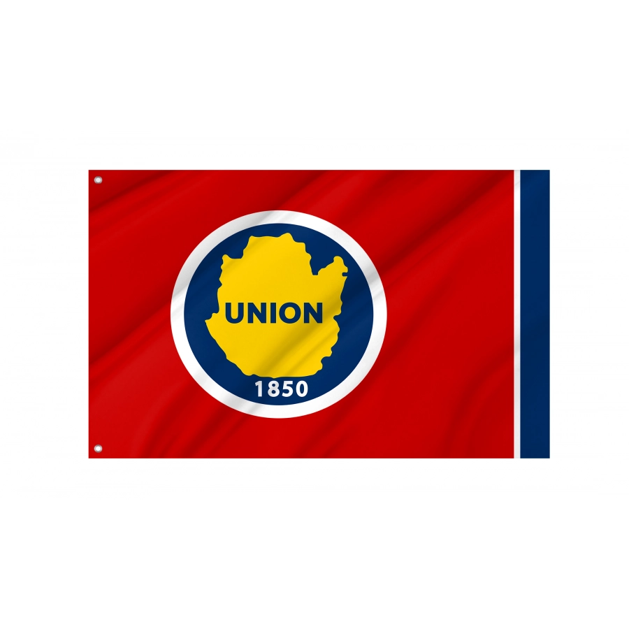 Flag of Union County, Tennessee, Patriotic Flags, Unique Design Print, Flags for Indoor & Outdoor Use
