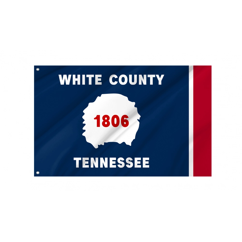 White County, Tennessee Flag for Indoor & Outdoor Use