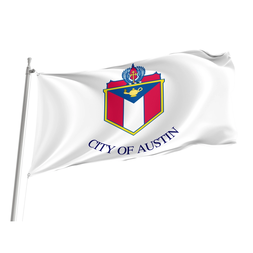 Austin City Flag for Indoor & Outdoor Use