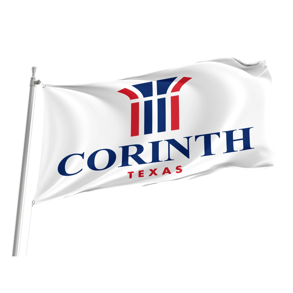 Corinth Flag for Indoor & Outdoor Use