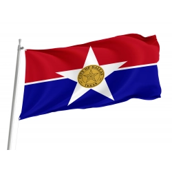 Dallas City Flag for Indoor & Outdoor Use