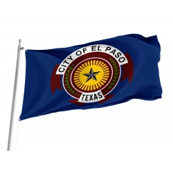 El Paso City Flag for Indoor & Outdoor Use