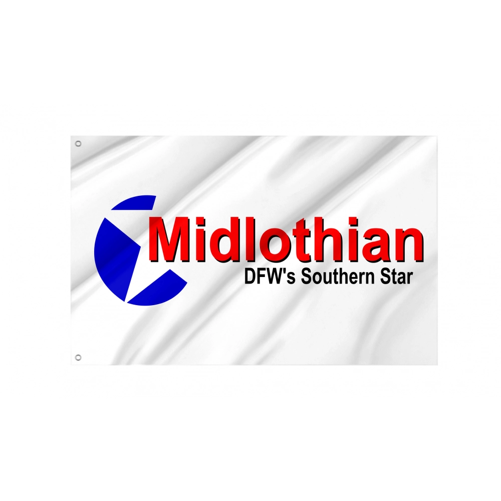 Midlothian Flag for Indoor & Outdoor Use