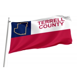 Terrell County Flag for Indoor & Outdoor Use
