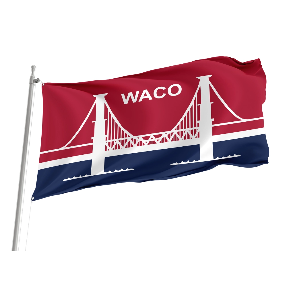 Waco Flag for Indoor & Outdoor Use