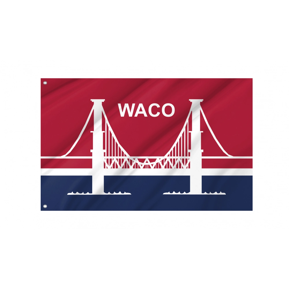Waco Flag for Indoor & Outdoor Use