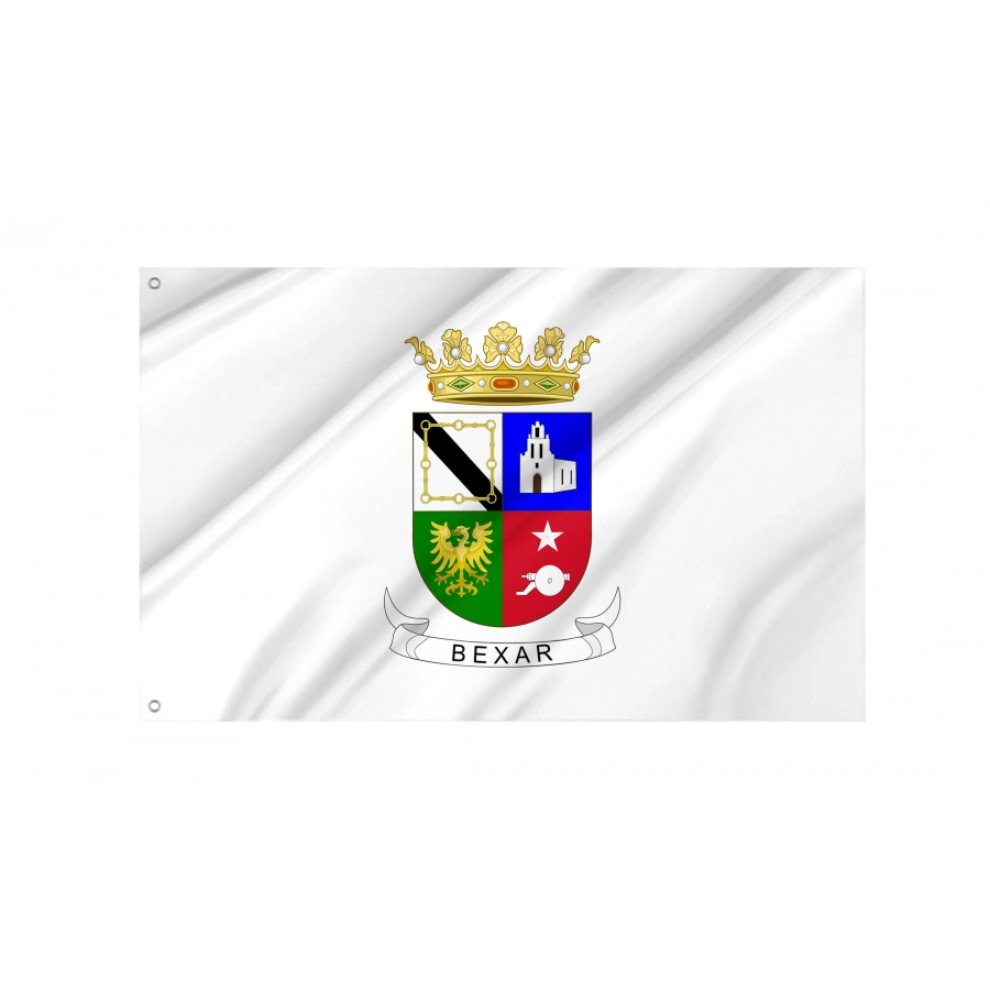 Bexar County, Texas Flag for Indoor & Outdoor Use, USA382