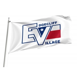 Edgecliff Village, Texas  Flag for Indoor & Outdoor Use