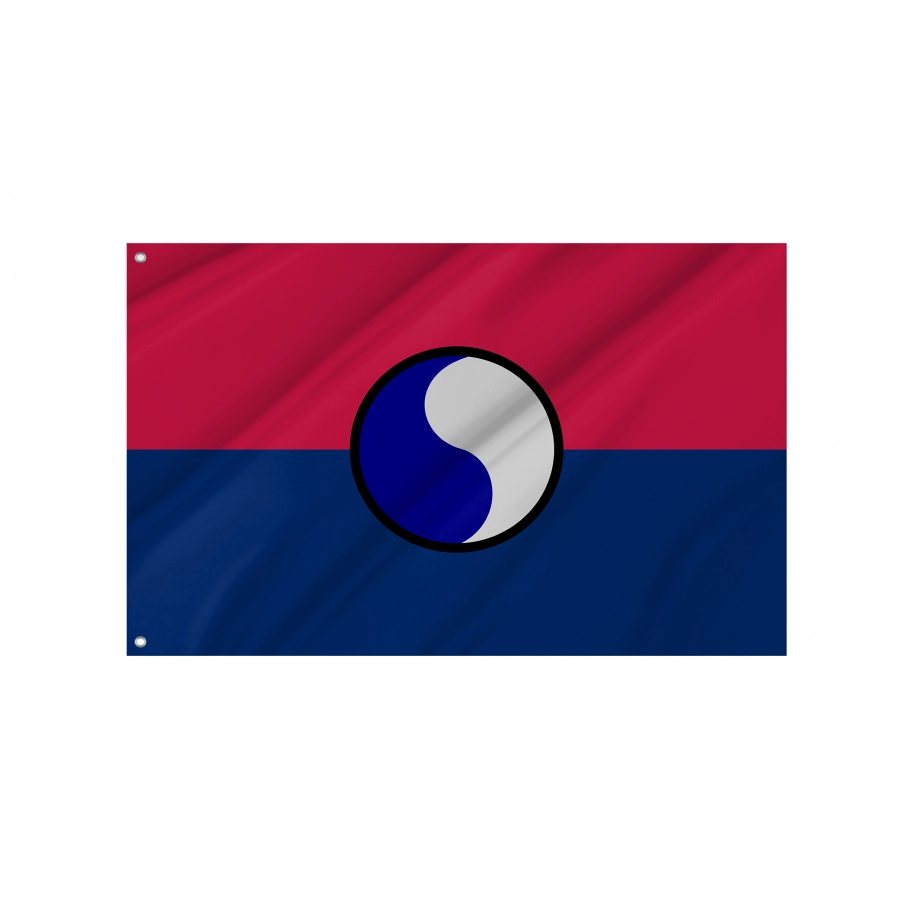 Flag Of United States Army 29Th Infantry Division, Patriotic Flags, Unique Design Print, Flags For Indoor & Outdoor Use - High Quality United States for Indoor and Outdoor Use