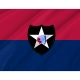 United States Army 2nd Infantry Division Flag for Indoor & Outdoor Use - Imagine 2