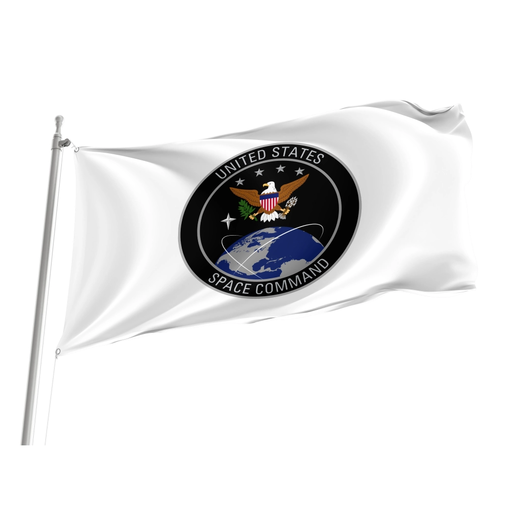 United States Space Command Flag for Indoor & Outdoor Use