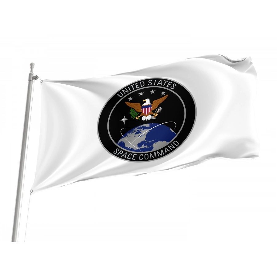 Flag Of United States Space Command, Patriotic Flags, Unique Design Print, Flags For Indoor & Outdoor Use - High Quality United States for Indoor and Outdoor Use