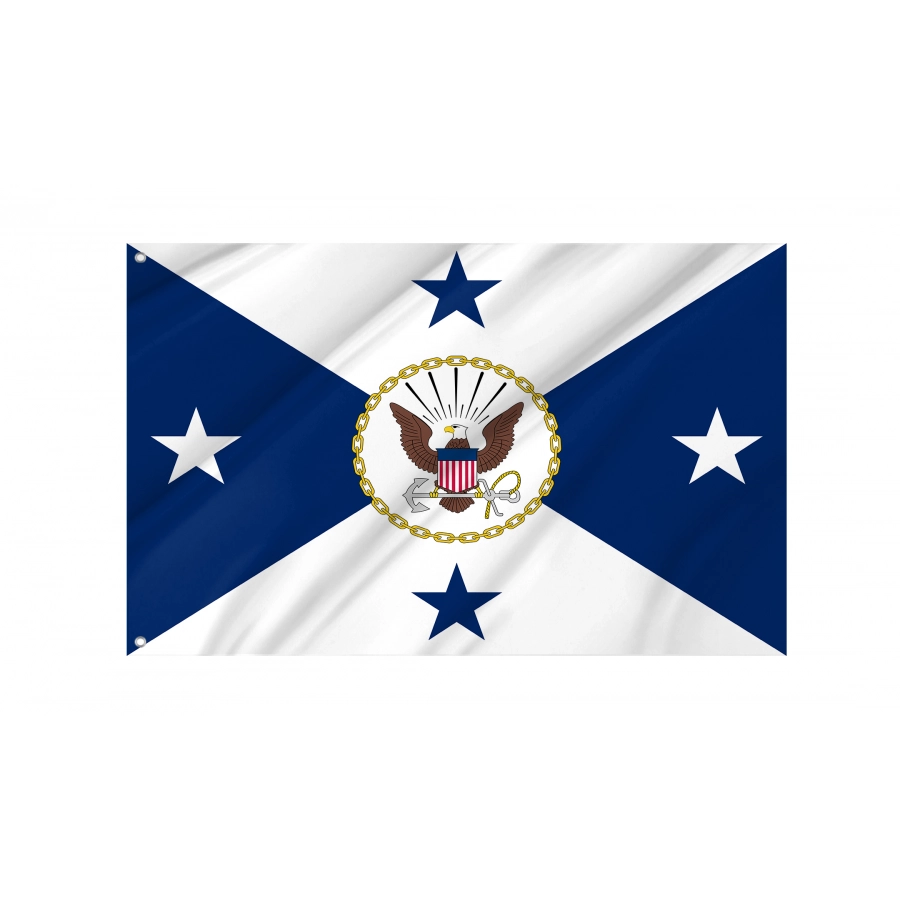 Flag Of United States Vice Chief Of Naval Operations, Patriotic Flags, Unique Design Print, Flags For Indoor & Outdoor Use - High Quality United States for Indoor and Outdoor Use