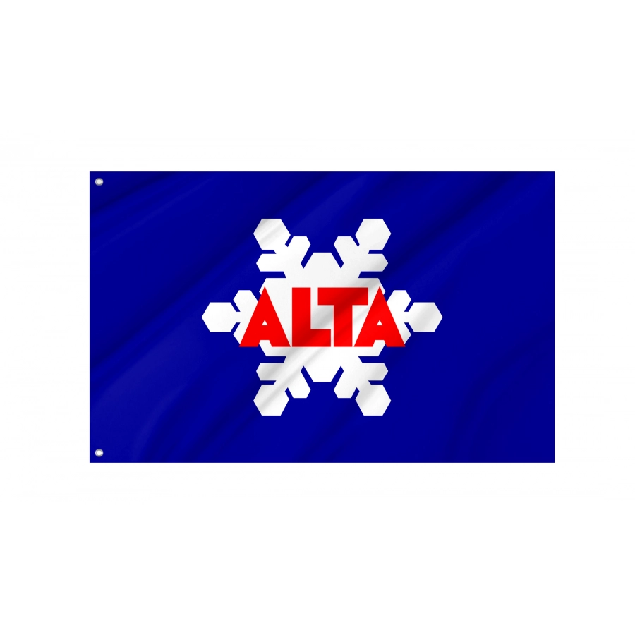 Flag of Alta, Utah, Patriotic Flags, Unique Design Print, Flags for Indoor & Outdoor Use