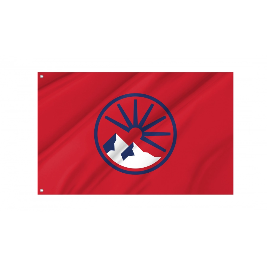 Flag of American Fork, Utah, Patriotic Flags, Unique Design Print, Flags for Indoor & Outdoor Use