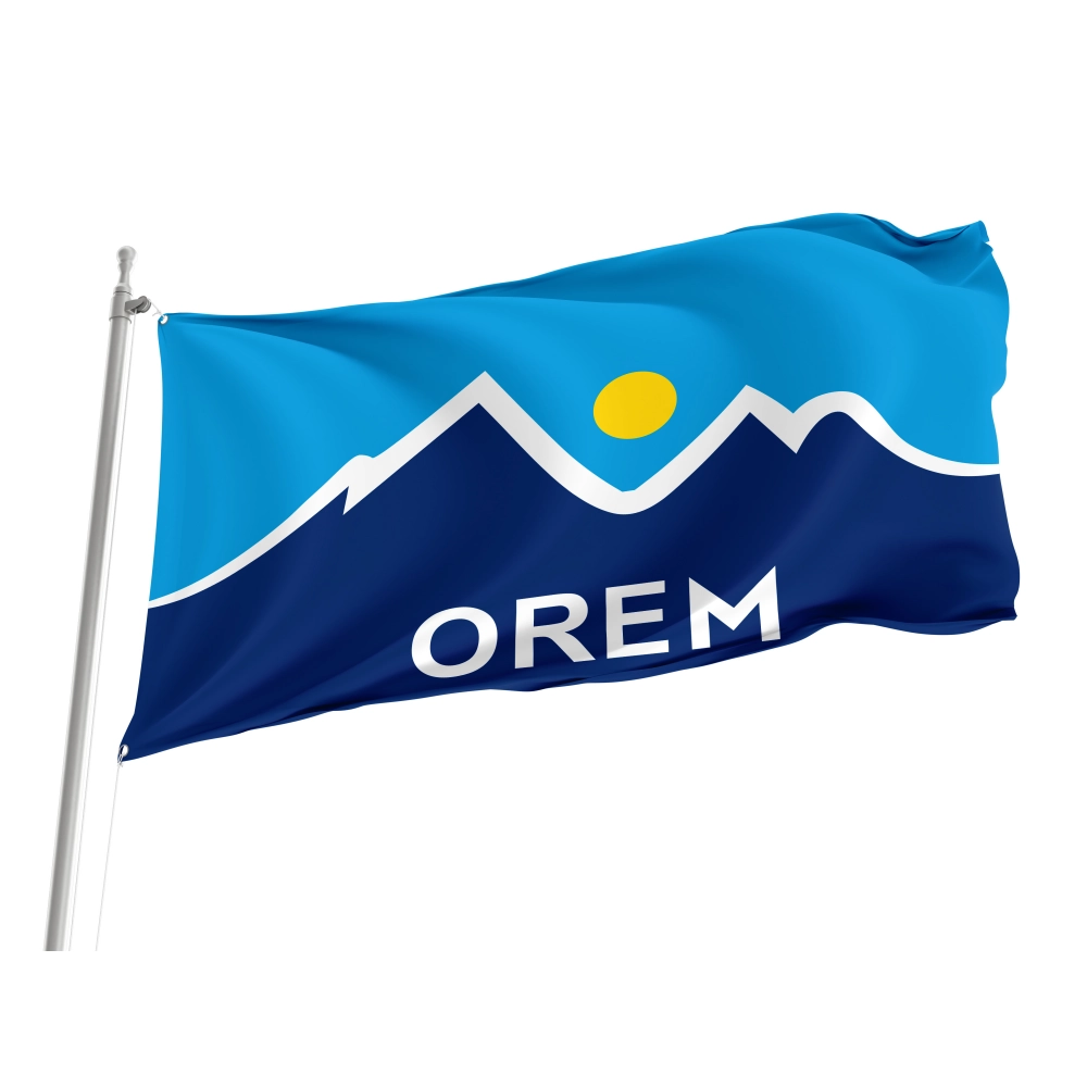 Orem Flag for Indoor & Outdoor Use