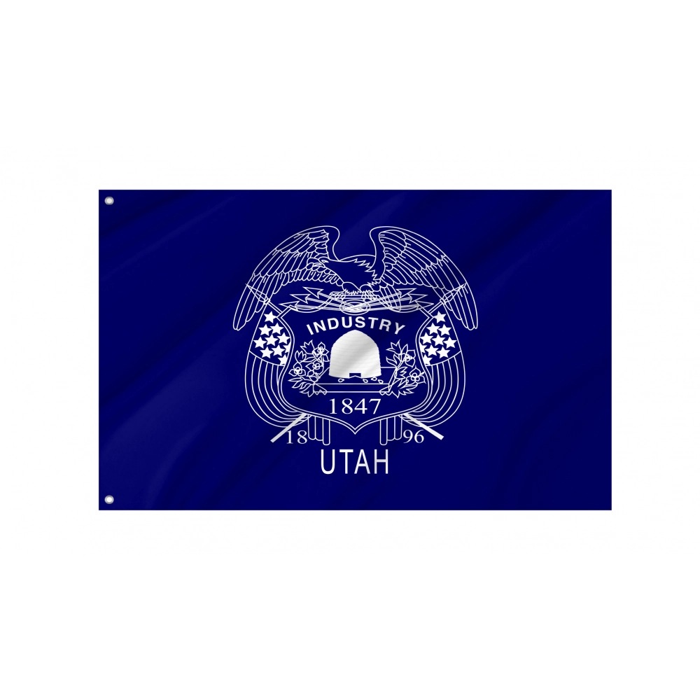 Utah 1903-1913 Flag for Indoor & Outdoor Use